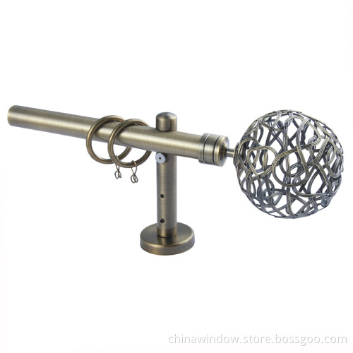 Forge & Iron Finial and Curtain Pole